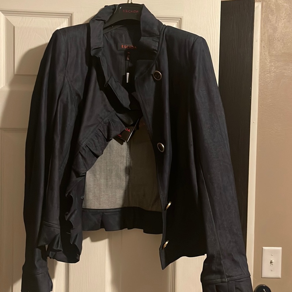 Denim blazer
